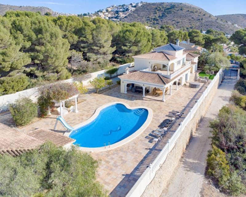 5 Zimmer Villa zu verkaufen in Moraira mit Pool - 2.450.000 € (Ref: 9184303)