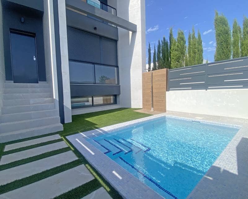 3 soveværelse Rækkehus til salg i Gata de Gorgos med swimmingpool garage - € 399.000 (Ref: 9197086)