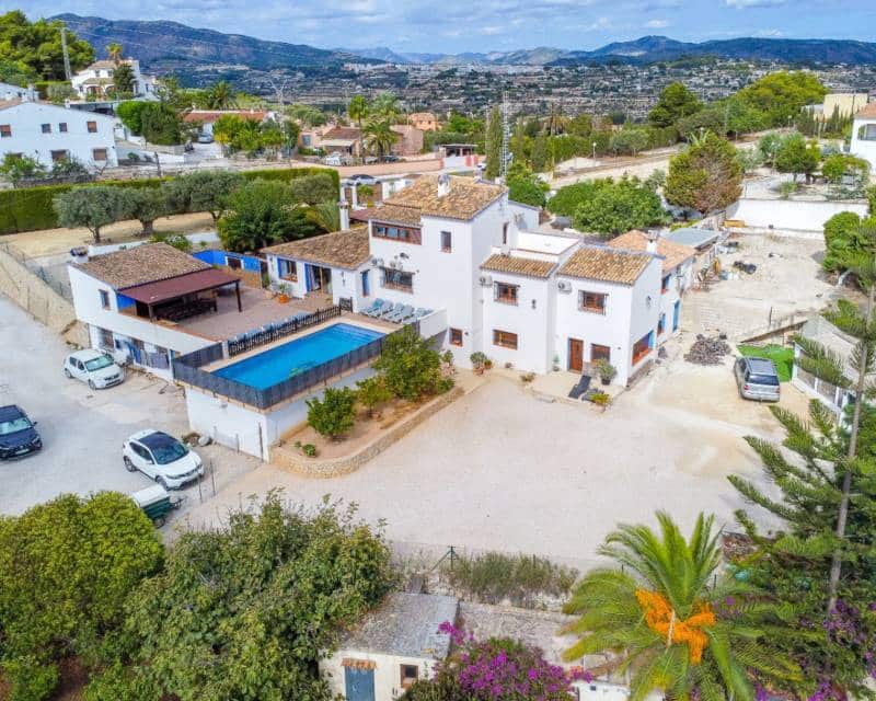 9 camera da letto Finca/Casa di Campagna in vendita in Benissa con piscina - 2.000.000 € (Rif: 9311922)