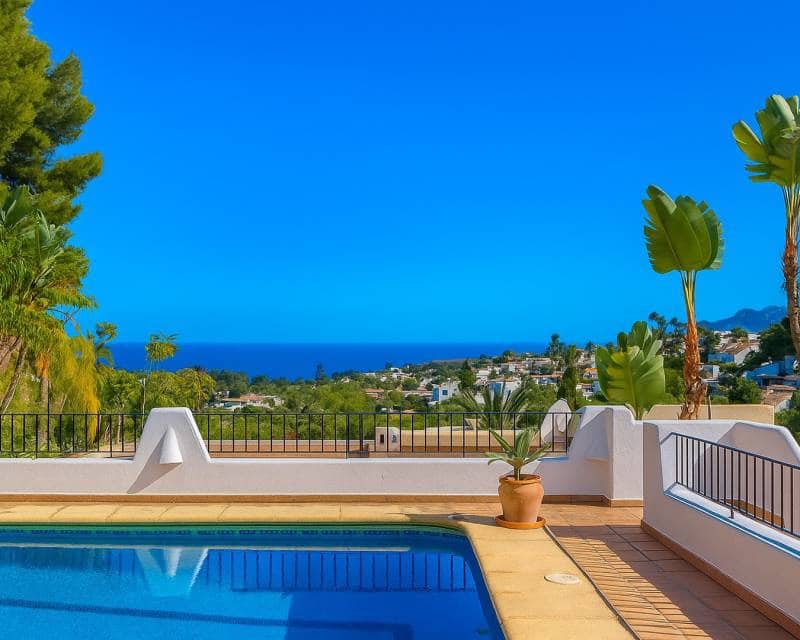4 chambre Villa/Maison à vendre à Moraira avec piscine - 1 145 000 € (Ref: 9363189)