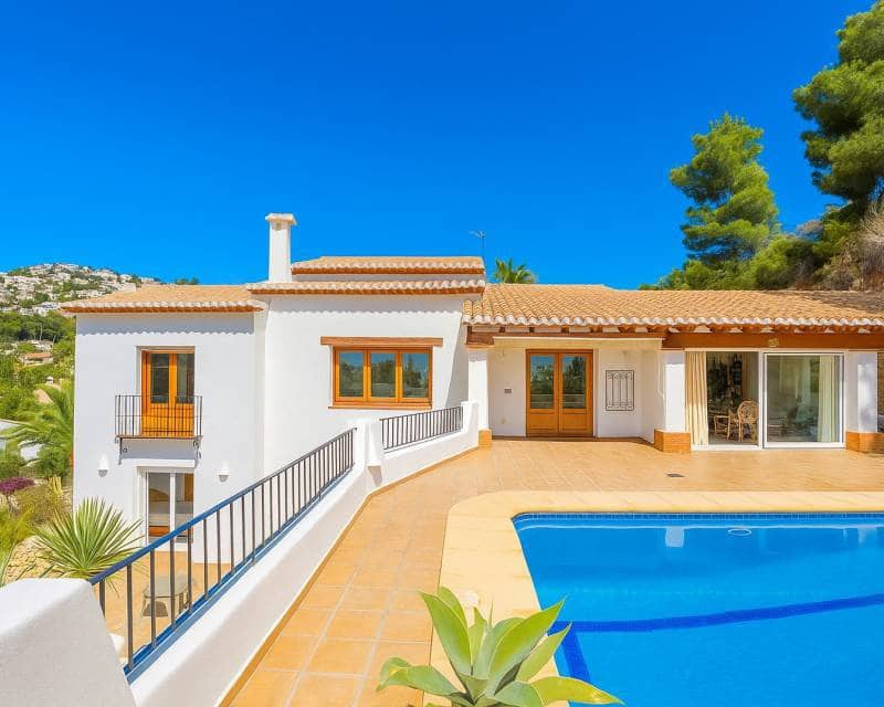 4 chambre Villa/Maison à vendre à Moraira avec piscine - 1 145 000 € (Ref: 9363189)