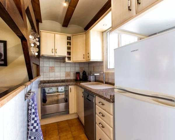 2 chambre Villa/Maison Mitoyenne à vendre à Moraira, Teulada-Moraira avec piscine - 249 500 € (Ref: 9386293)