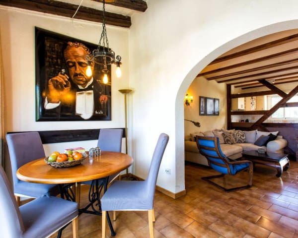 2 chambre Villa/Maison Mitoyenne à vendre à Moraira, Teulada-Moraira avec piscine - 249 500 € (Ref: 9386293)