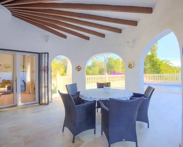 4 sypialnia Willa na sprzedaż w Moraira, Teulada-Moraira z basenem - 599 500 € (Ref: 9427546)