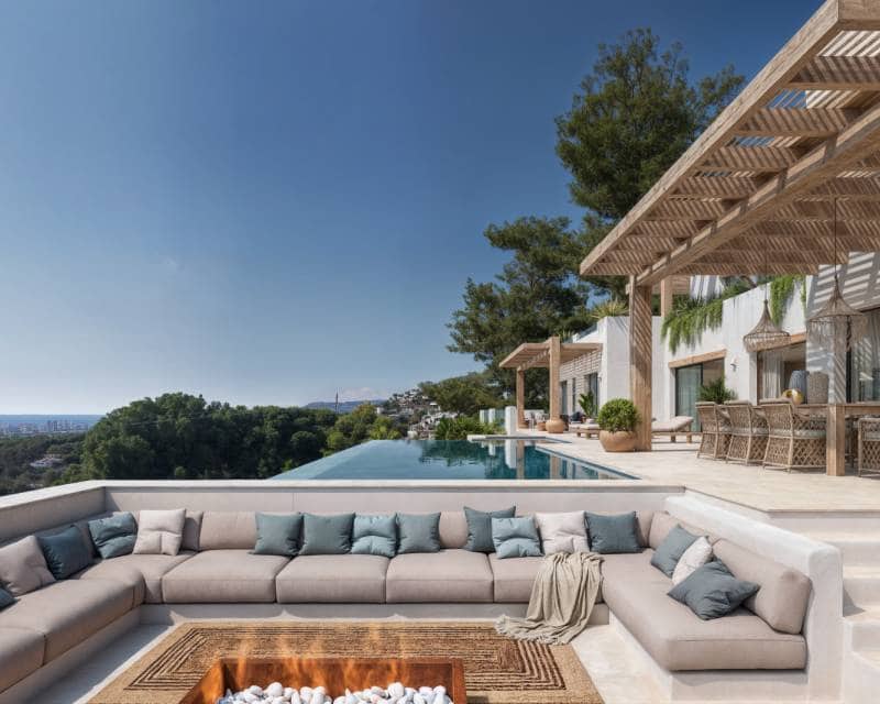 4 makuuhuone Huvila myytävänä paikassa Benissa mukana uima-altaan - 2 995 000 € (Ref: 9427547)