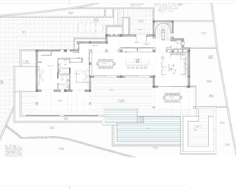 4 makuuhuone Huvila myytävänä paikassa Benissa mukana uima-altaan - 2 995 000 € (Ref: 9427547)