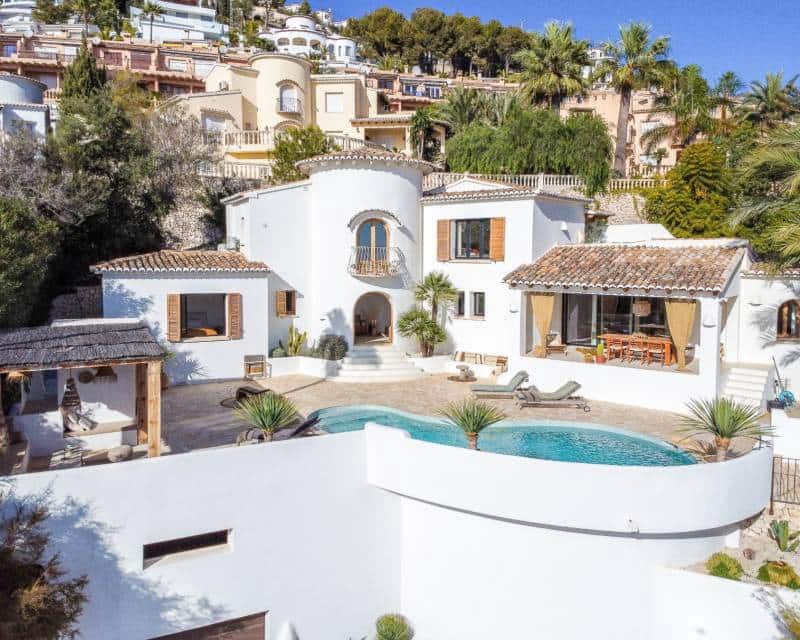 4 soveværelse Villa til salg i Moraira med swimmingpool - € 2.175.000 (Ref: 9457737)