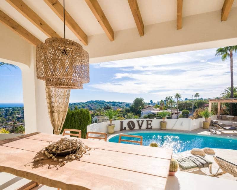 4 soveværelse Villa til salg i Moraira med swimmingpool - € 2.175.000 (Ref: 9457737)