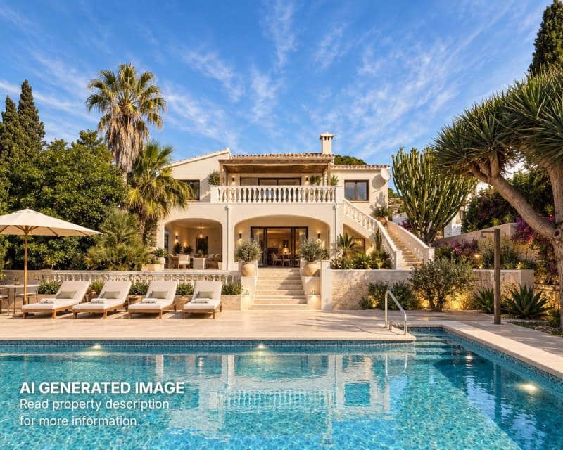 3 bedroom Villa for sale in Moraira with pool garage - € 1,425,000 (Ref: 9489774)