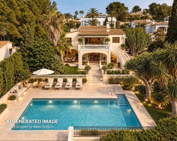 3 chambre Villa/Maison à vendre à Moraira, Teulada-Moraira avec piscine garage - 1 425 000 € (Ref: 9489774)