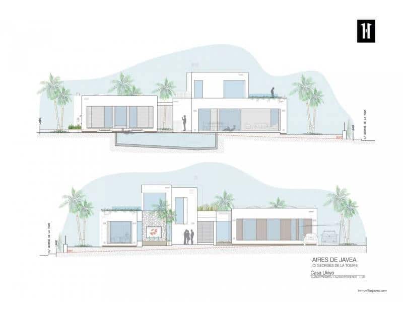 5 chambre Villa/Maison à vendre à Javea / Xabia avec piscine - 2 399 000 € (Ref: 9506238)