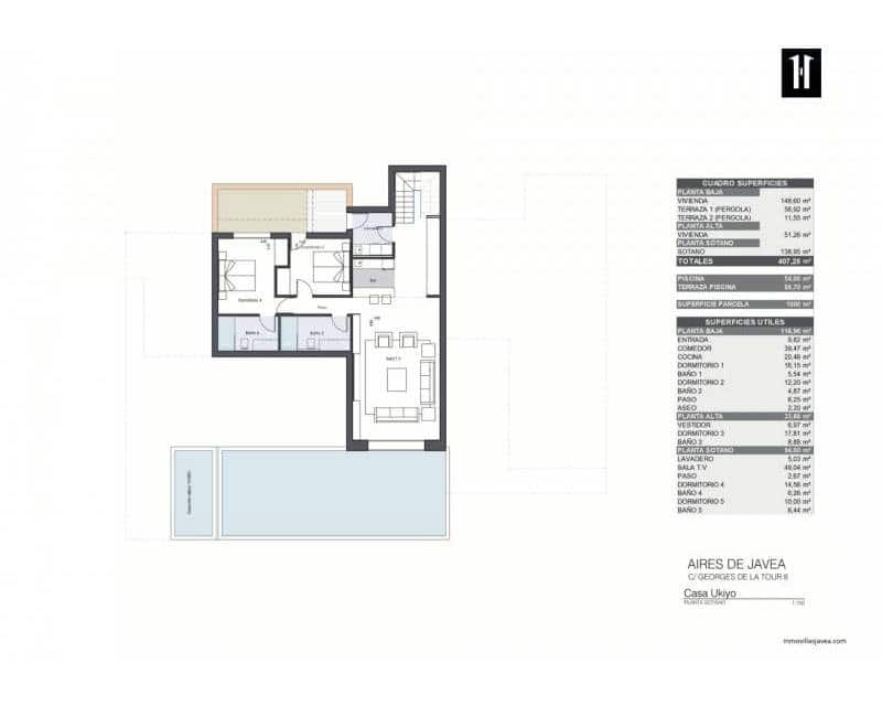 5 chambre Villa/Maison à vendre à Javea / Xabia avec piscine - 2 399 000 € (Ref: 9506238)