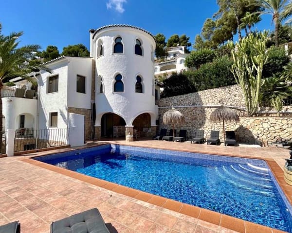 4 sovrum Villa till salu i Moraira, Teulada-Moraira med pool - 1 199 000 € (Ref: 9666993)
