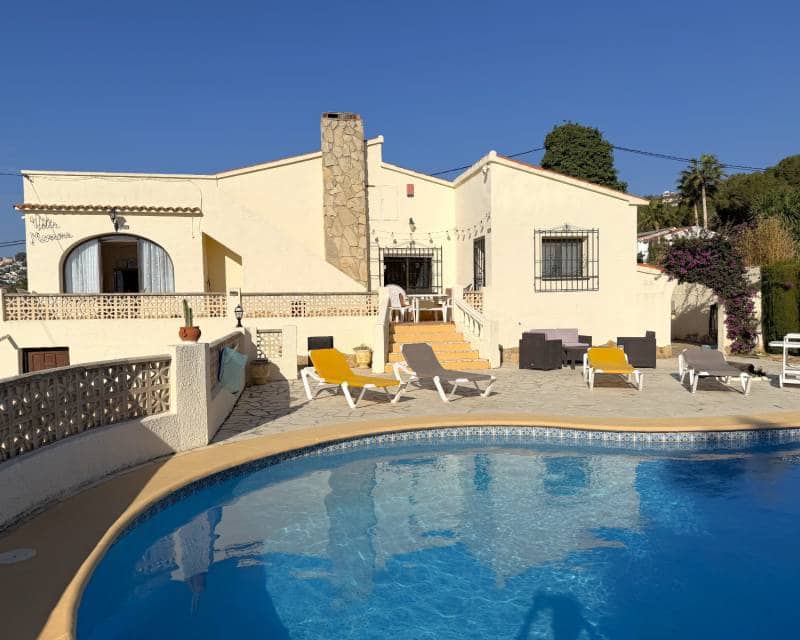 3 Zimmer Villa zu verkaufen in Moraira mit Pool Garage - 665.000 € (Ref: 9694039)