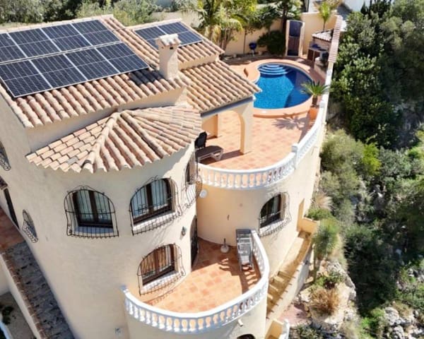 3 sypialnia Willa na sprzedaż w Benitachell / Benitatxell z basenem - 890 000 € (Ref: 9807123)