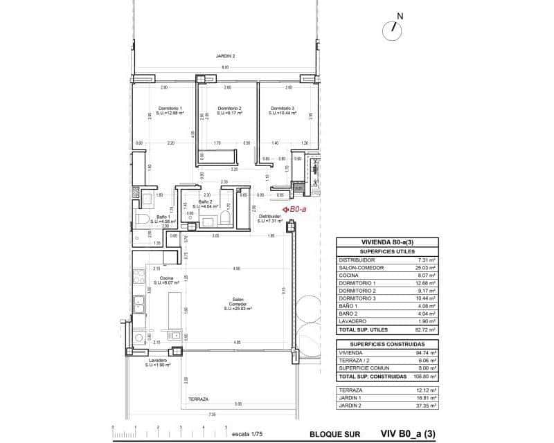 3 quarto Apartamento para venda em Javea / Xabia com piscina garagem - 610 000 € (Ref: 9872227)