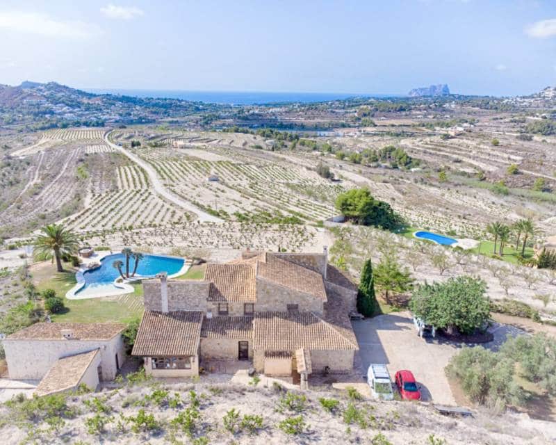 4 Zimmer Finca/Landgut zu verkaufen in Moraira mit Pool Garage - 4.200.000 € (Ref: 9985650)