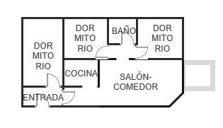 3 slaapkamer Appartement te koop in Palma de Mallorca met zwembad - € 365.000 (Ref: 9247164)