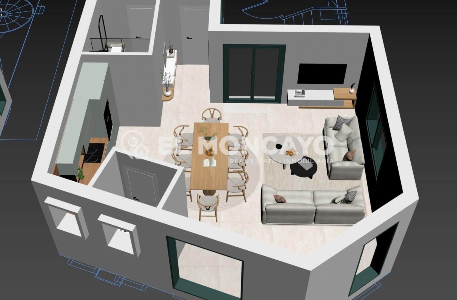 3 soveværelse Villa til salg i Almoradi med garage - € 298.000 (Ref: 10120170)