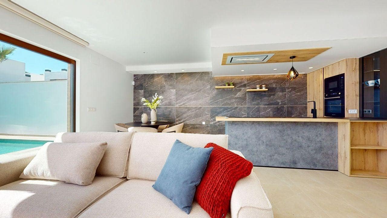 4 makuuhuone Rivitalo myytävänä paikassa Algorfa mukana uima-altaan 
autotalli - 510 000 € (Ref: 7590032)