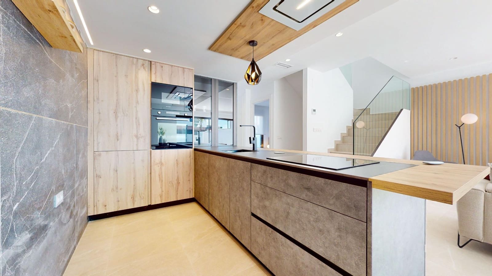 4 makuuhuone Rivitalo myytävänä paikassa Algorfa mukana uima-altaan 
autotalli - 510 000 € (Ref: 7590032)