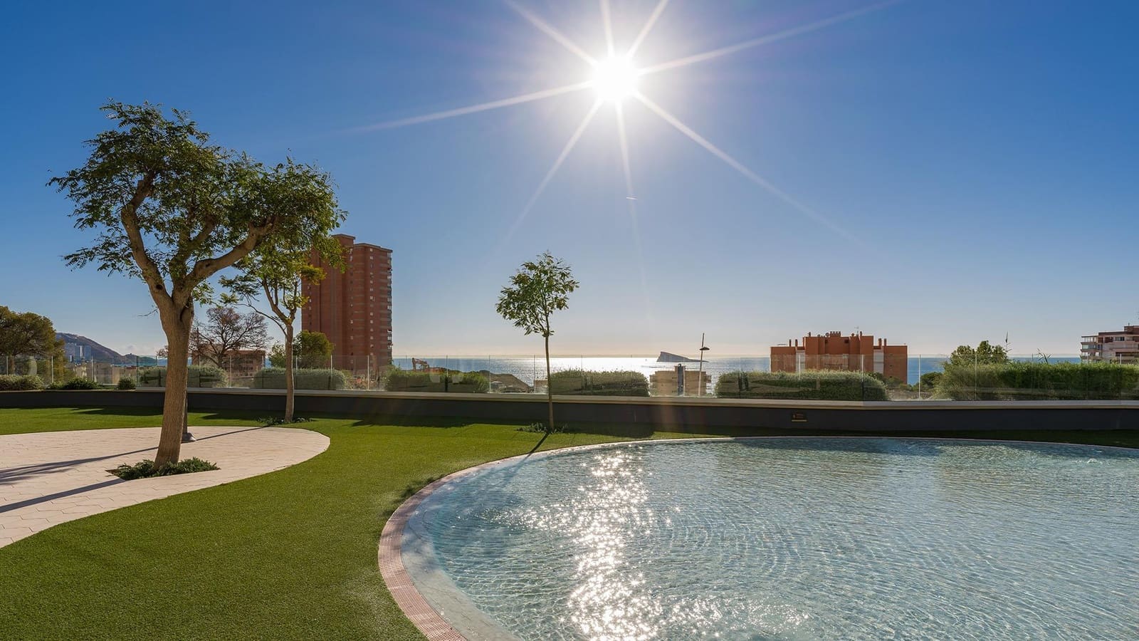 3 soveværelse Lejlighed til salg i Benidorm med swimmingpool - € 995.000 (Ref: 8352425)