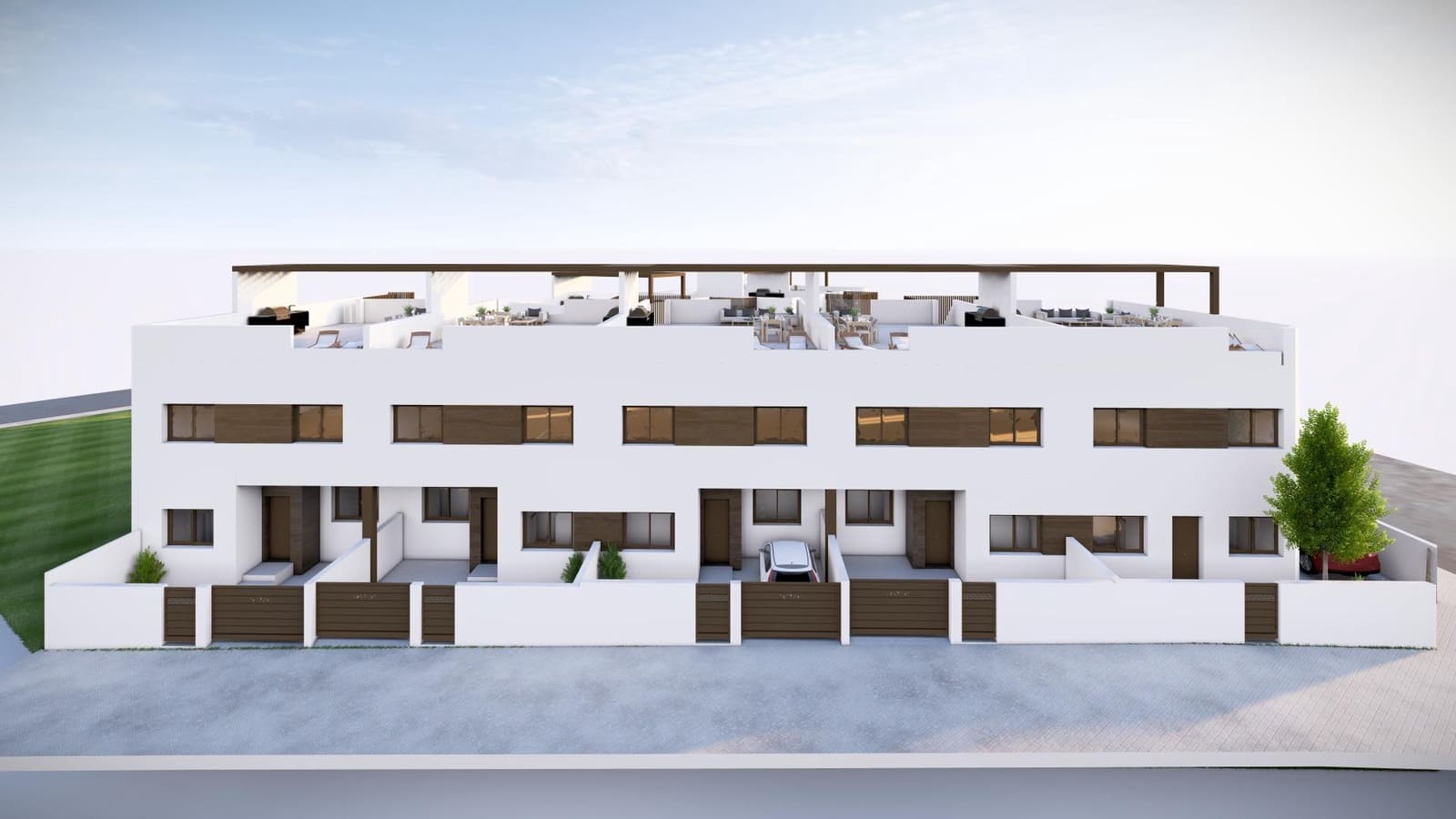 Bungalow de 3 habitaciones en Pilar de la Horadada en venta con piscina - 291.000 € (Ref: 8366100)