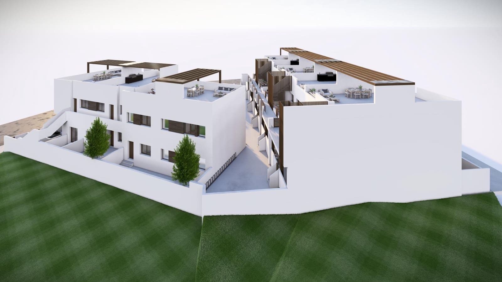 Bungalow de 3 habitaciones en Pilar de la Horadada en venta con piscina - 291.000 € (Ref: 8366100)