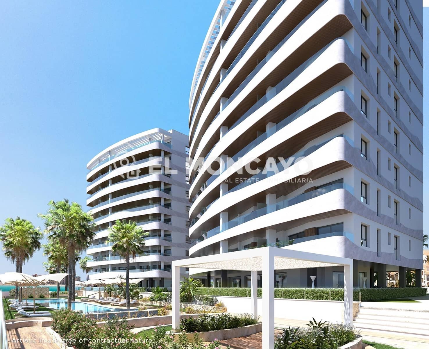 3 bedroom Apartment for sale in La Manga del Mar Menor with pool - € 543,000 (Ref: 8696550)