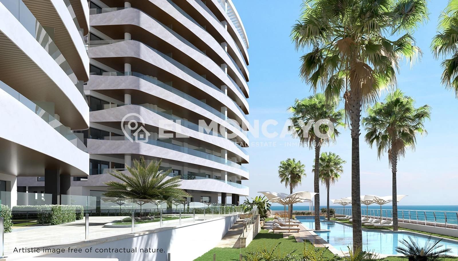 2 sypialnia Apartament na sprzedaż w La Manga del Mar Menor z basenem - 460 000 € (Ref: 8696551)