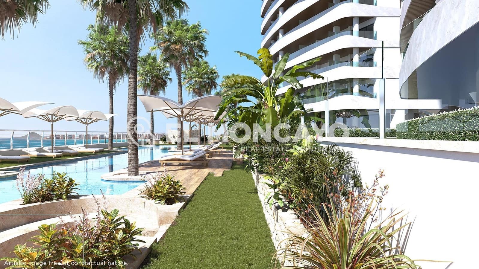 1 bedroom Apartment for sale in La Manga del Mar Menor with pool - € 288,000 (Ref: 8696552)