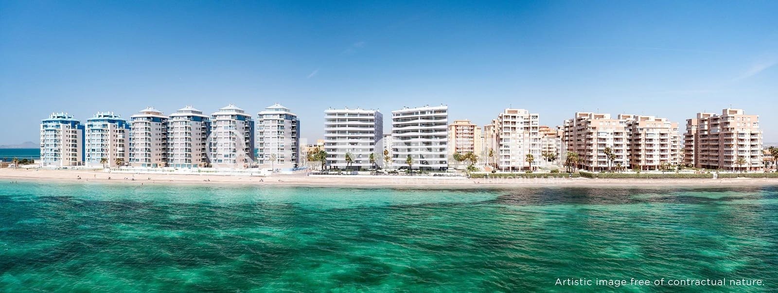 1 bedroom Apartment for sale in La Manga del Mar Menor with pool - € 288,000 (Ref: 8696552)