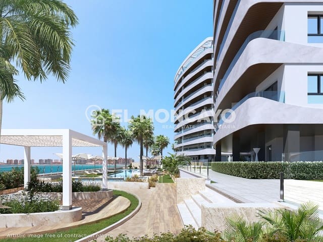 1 sovrum Lägenhet till salu i La Manga del Mar Menor med pool - 288 000 € (Ref: 8696552)