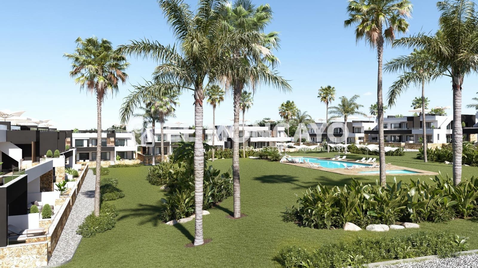 2 bedroom Bungalow for sale in Ciudad Quesada with pool garage - € 285,000 (Ref: 8737872)