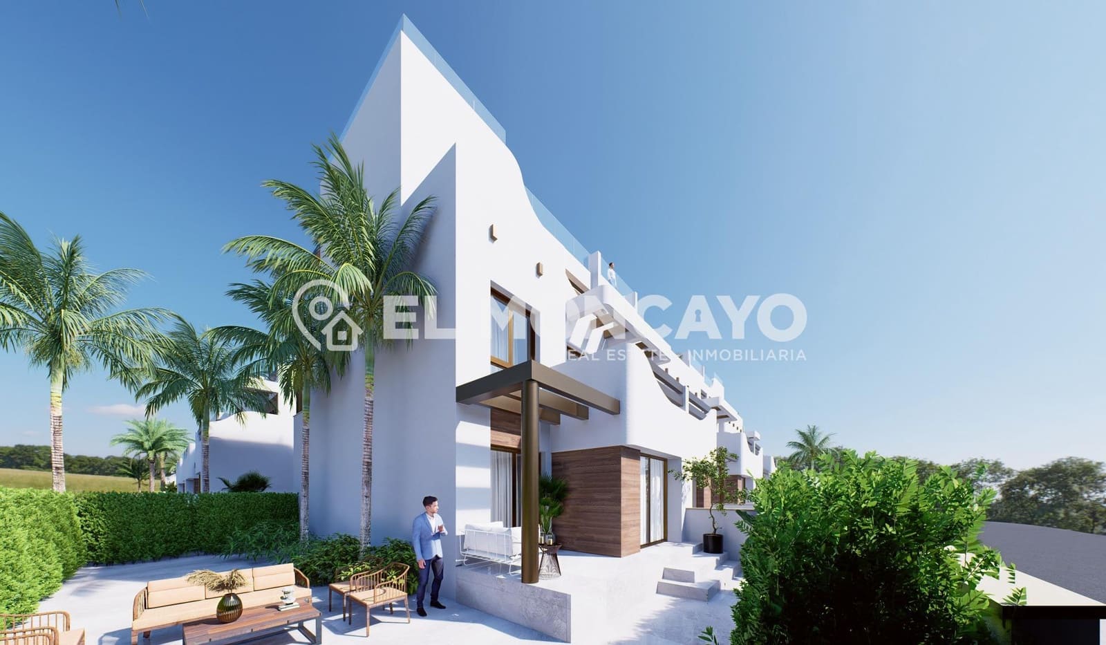 2 sovrum Bungalow till salu i Torre de la Horadada med pool - 359 000 € (Ref: 8767280)