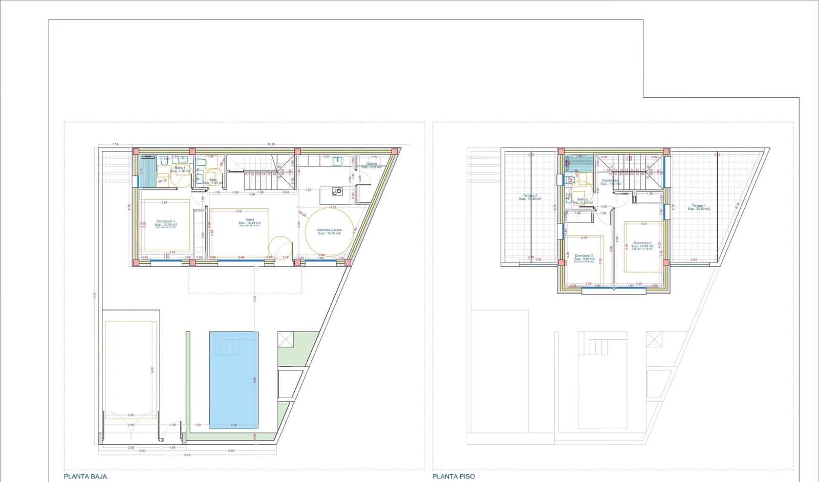 3 bedroom Villa for sale in San Fulgencio with pool - € 355,000 (Ref: 9081406)