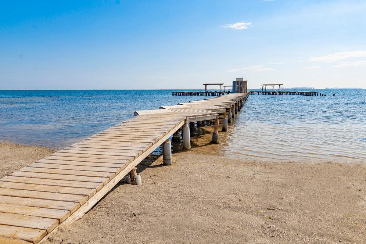 3 sypialnia Apartament na sprzedaż w Santiago de la Ribera z basenem - 405 000 € (Ref: 9098983)