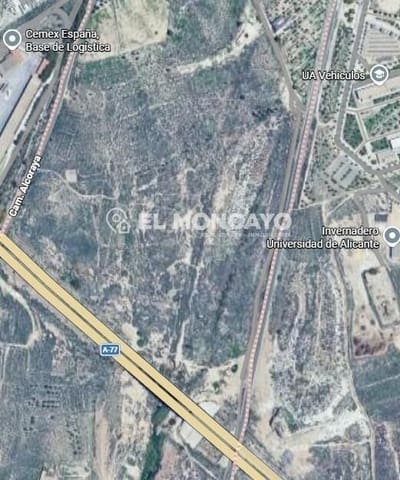 Grunde uden byggetilladelser til salg i Rabasa, Alicante by - € 89.000 (Ref: 9984955)