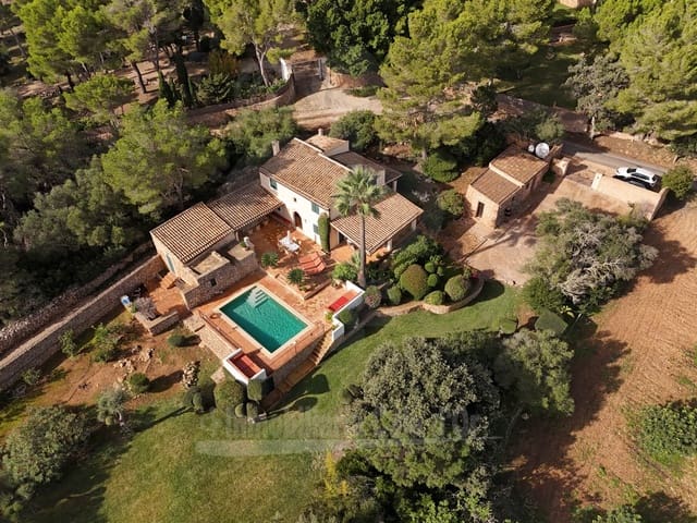 4 chambre Finca/Maison de Campagne à vendre à Es Carritxo / El Carritxo, Felanitx avec piscine garage - 2 200 000 € (Ref: 9390074)
