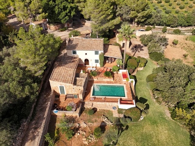 4 chambre Finca/Maison de Campagne à vendre à Es Carritxo / El Carritxo, Felanitx avec piscine garage - 2 200 000 € (Ref: 9390074)