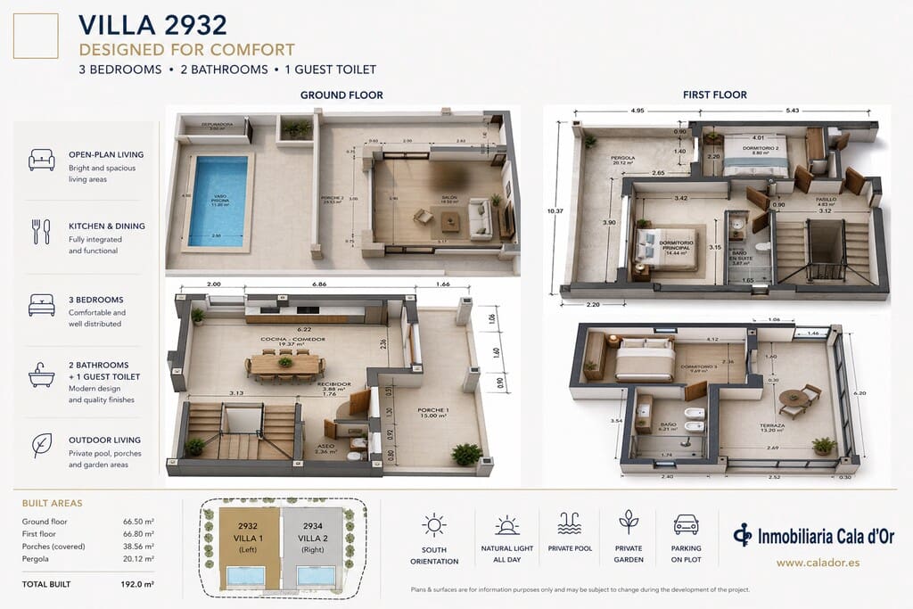 3 bedroom Villa for sale in Cala d'Or with pool garage - € 1,690,000 (Ref: 9570446)