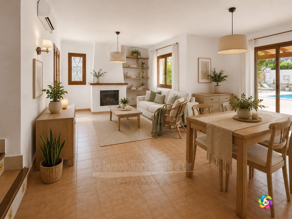 3 sovrum Villa till salu i Cala d'Or med pool - 690 000 € (Ref: 9780222)