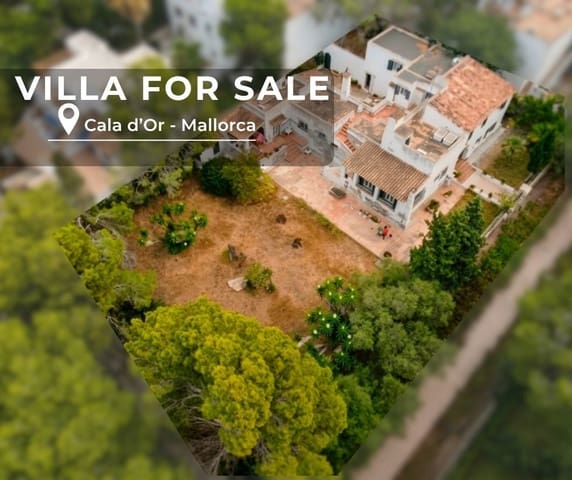 5 sovrum Villa till salu i Cala d'Or, Santanyí med garage - 1 600 000 € (Ref: 9910090)