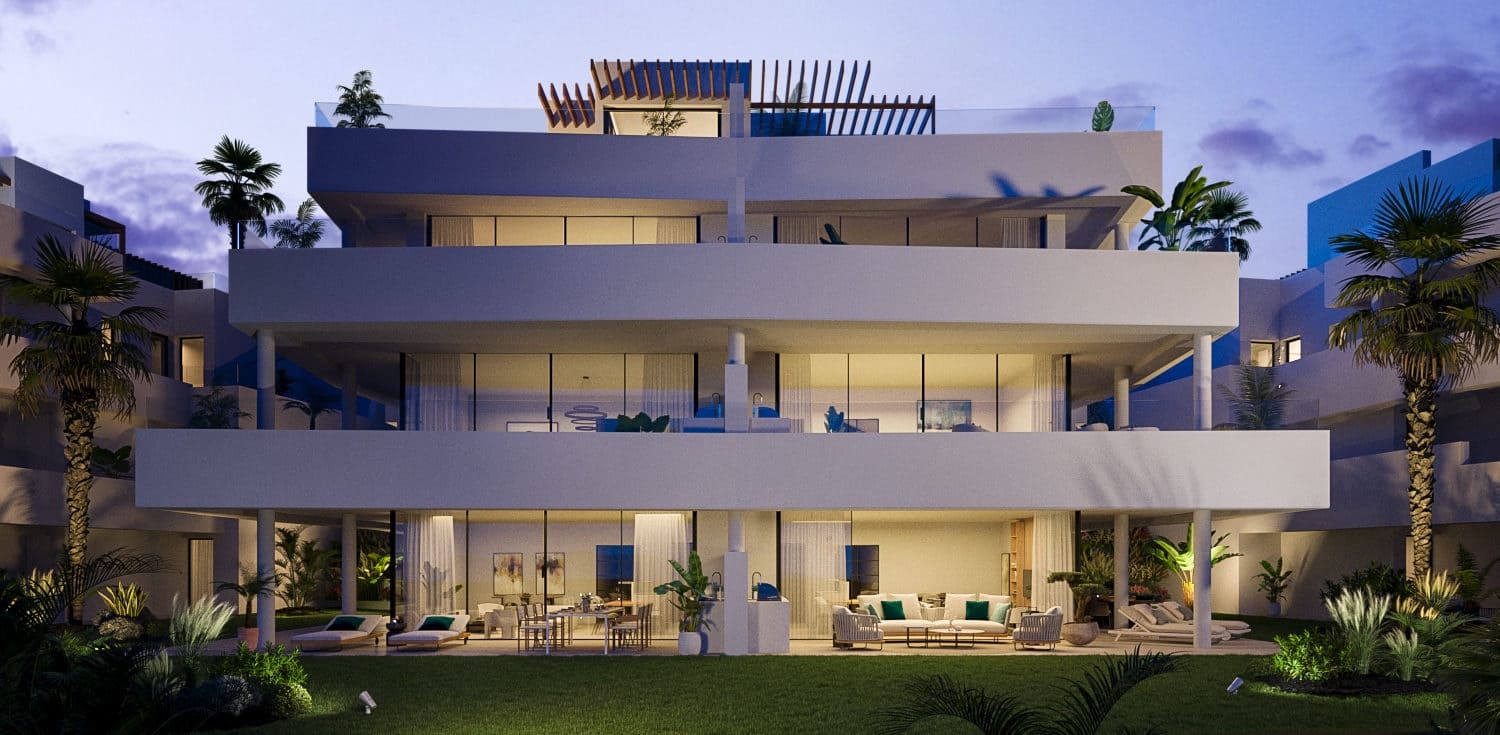 Apartamento de 2 habitaciones en New Golden Mile en venta con piscina - 847.000 € (Ref: 9311503)