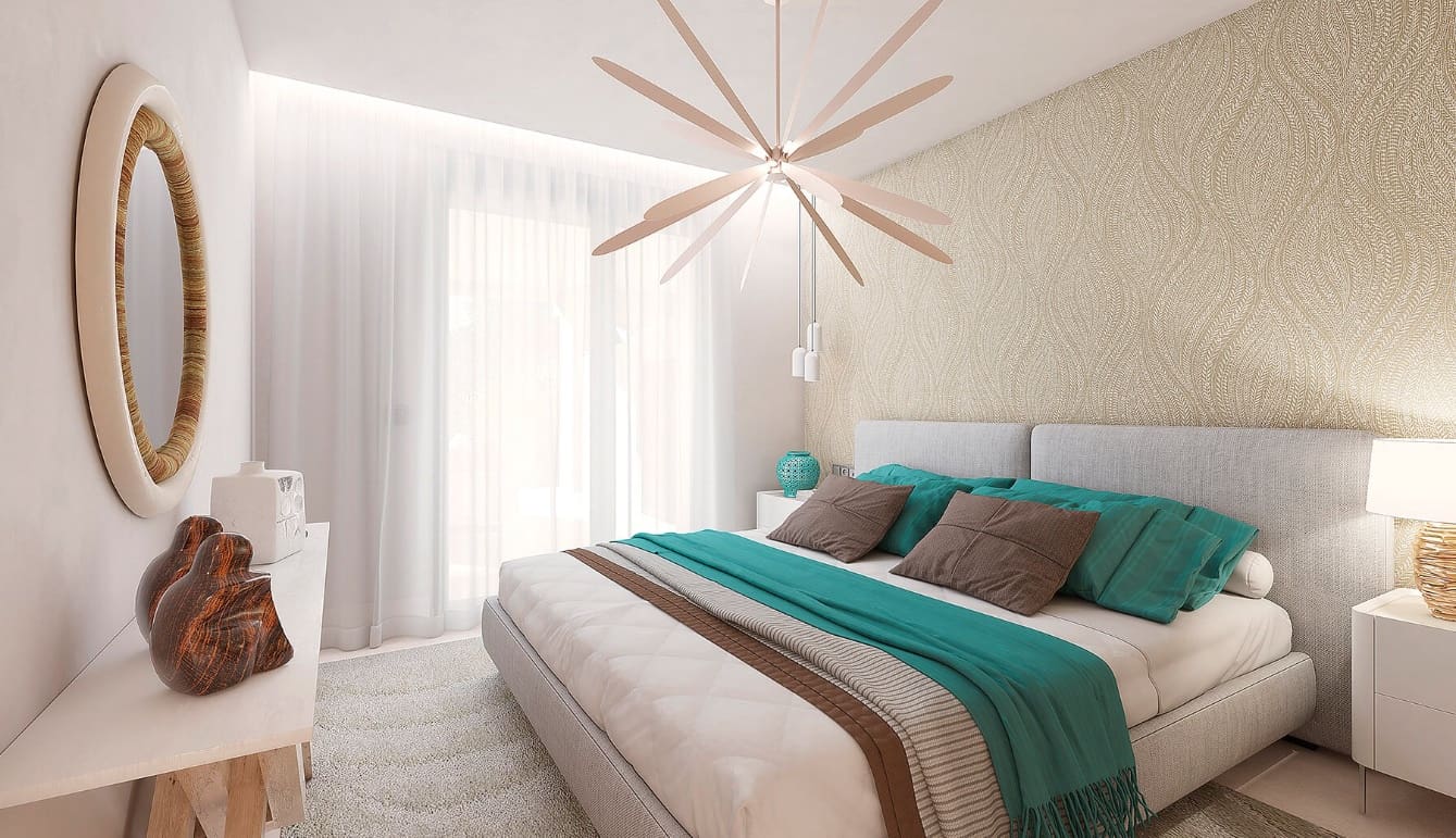 Apartamento de 2 habitaciones en New Golden Mile en venta con piscina - 443.800 € (Ref: 9311738)