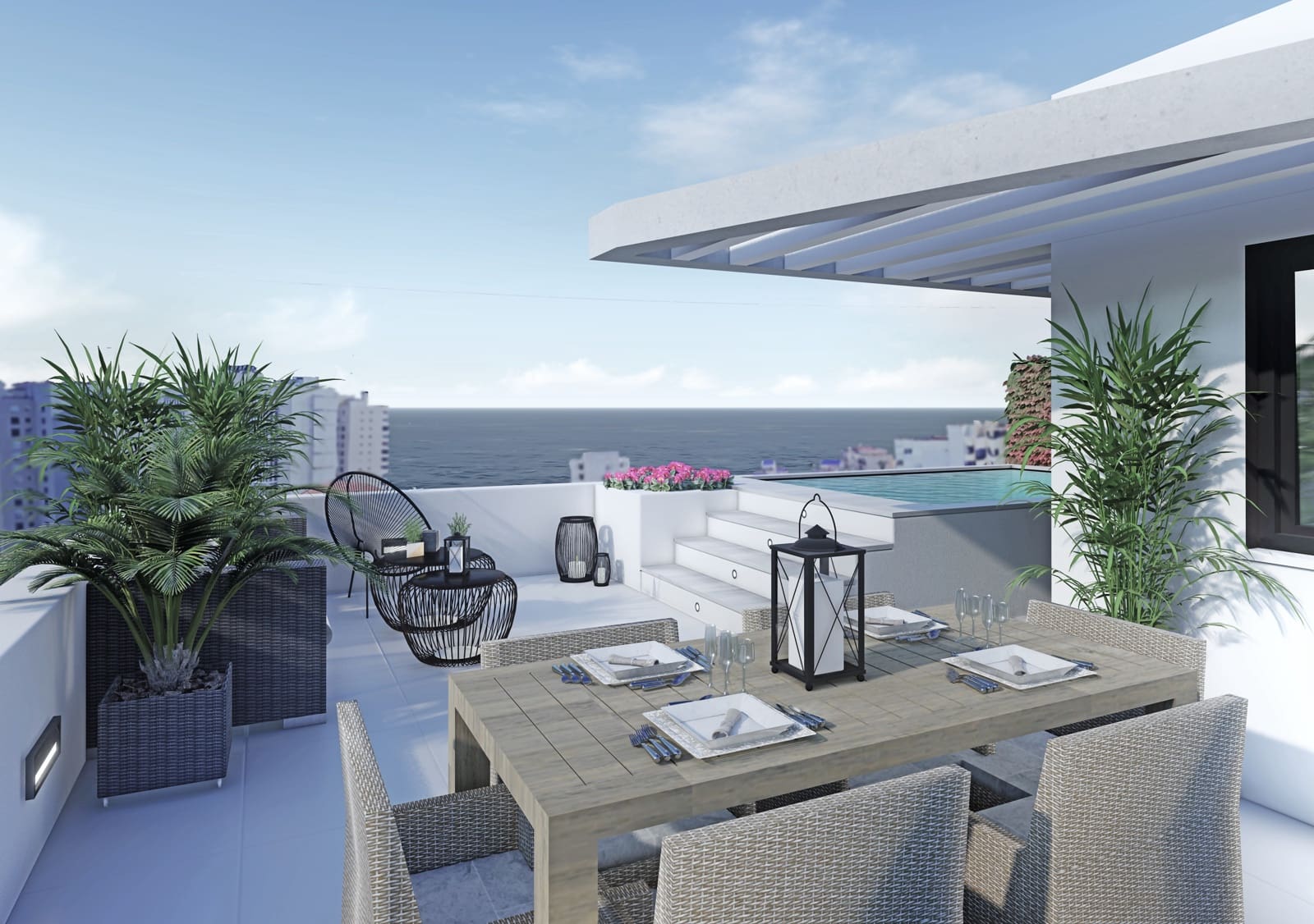 2 soveværelse Lejlighed til salg i Torremolinos med swimmingpool - € 549.000 (Ref: 9311741)