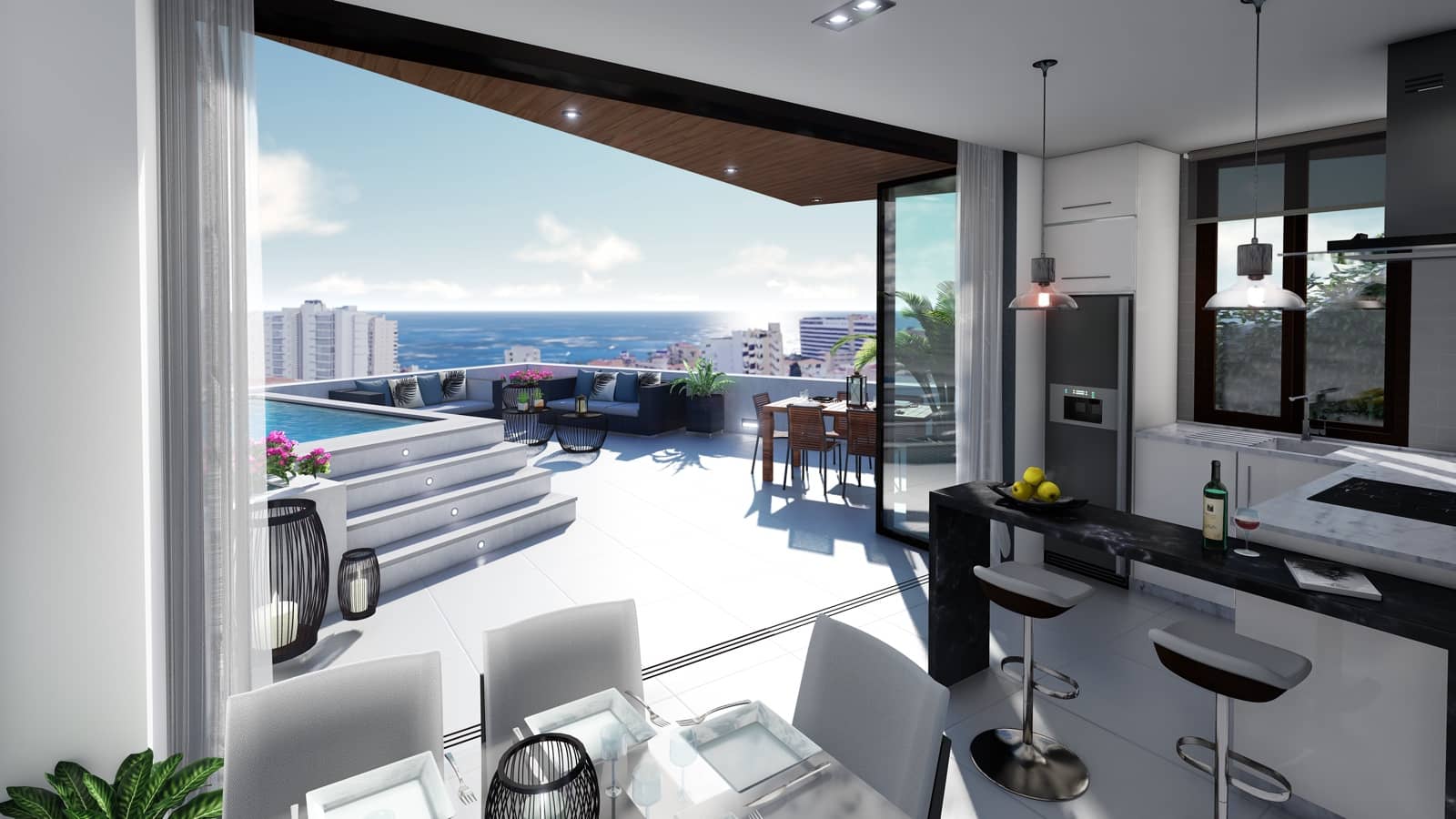 2 soveværelse Lejlighed til salg i Torremolinos med swimmingpool - € 549.000 (Ref: 9311741)