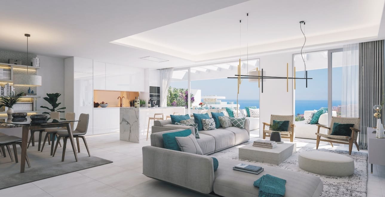 3 soveværelse Lejlighed til salg i La Cala de Mijas med swimmingpool - € 1.300.000 (Ref: 9917504)