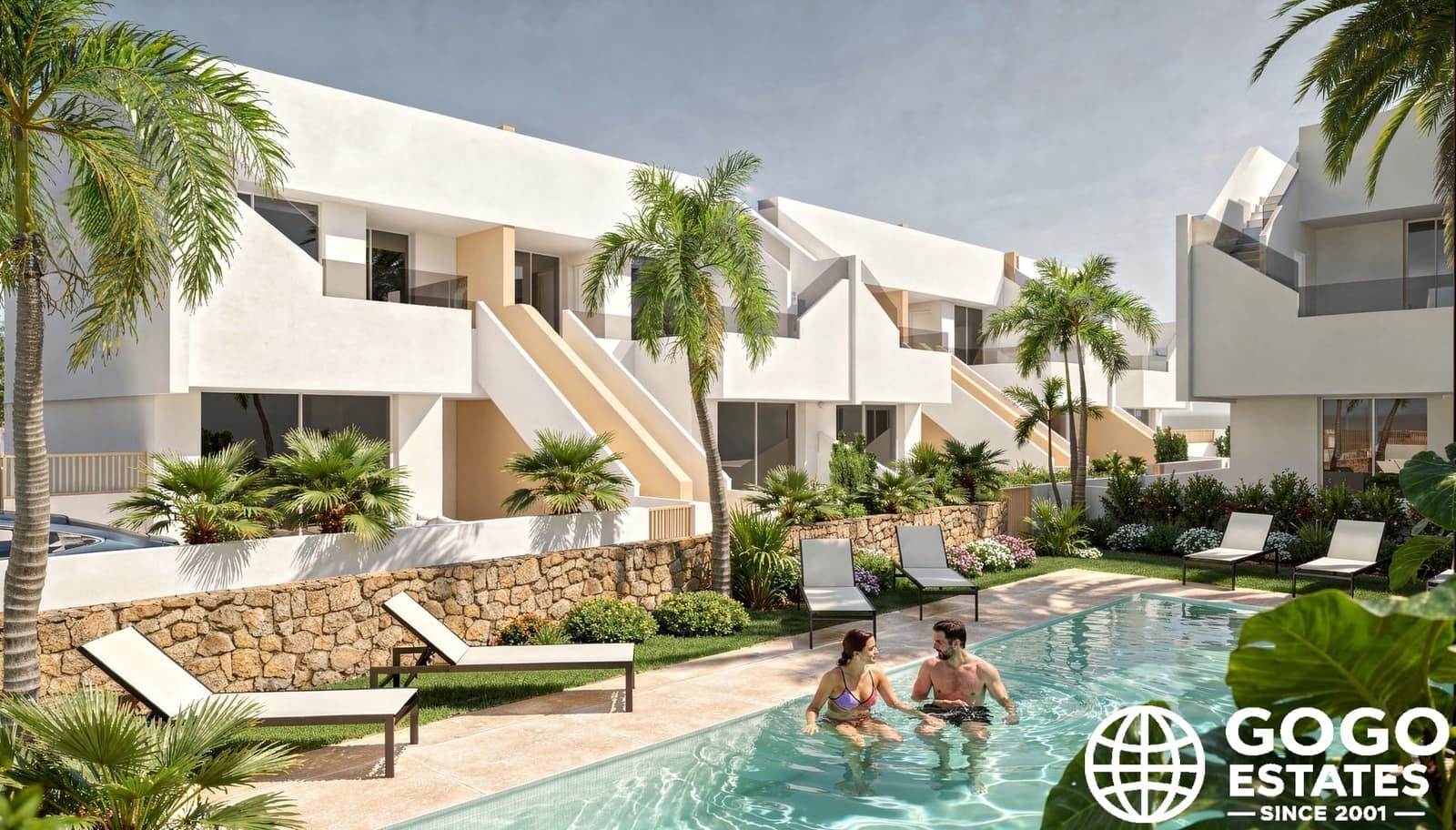 3 soveværelse Bungalow til salg i Pilar de la Horadada med swimmingpool - € 284.900 (Ref: 10005170)