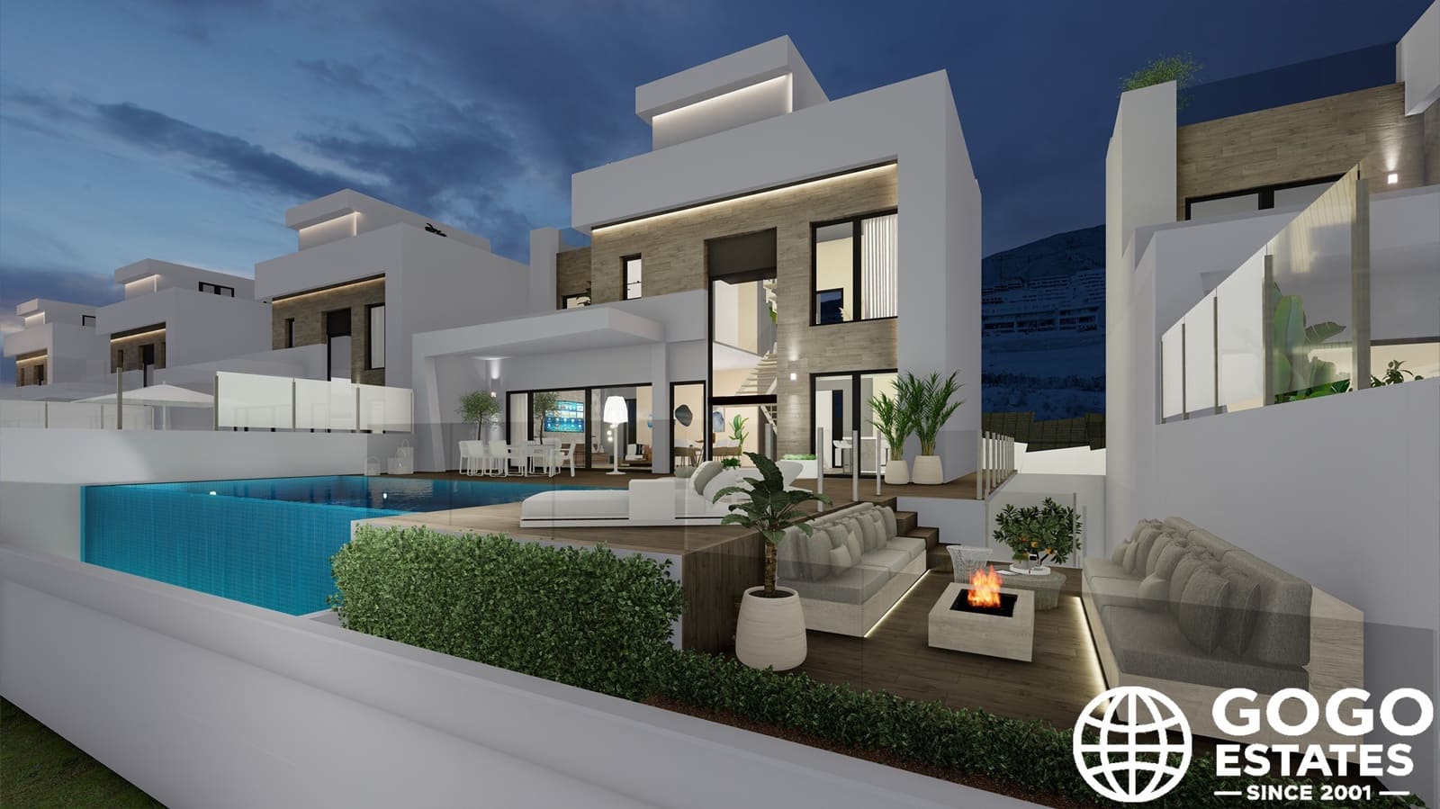 Chalet de 4 habitaciones en Finestrat en venta con piscina garaje - 1.400.000 € (Ref: 10008393)